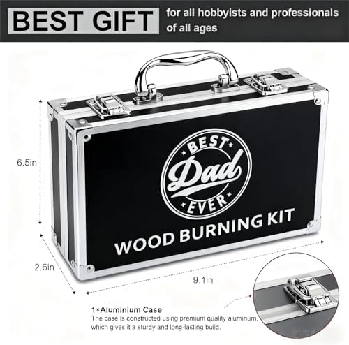 ACRSIKR Gift for Dad, Wood Burning Kit Gift for Dad Adults Men - Image 4