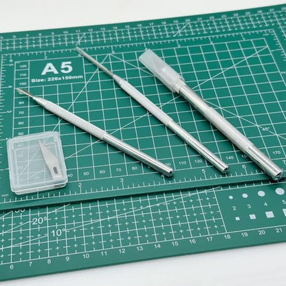 Yayatty Polymer Clay Tools, Acrylic Clay Roller, Acrylic Sheet, Rotary Cutting Mat, Round Polymer Clay Cutters with Clay Slicer Blade for Pottery and Sculpture (32 PCS) - Image 2