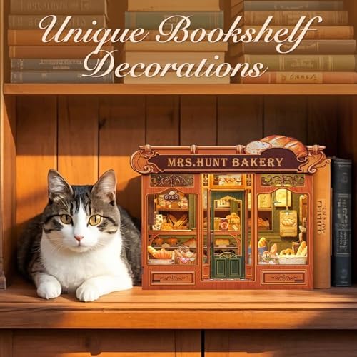 Fsolis DIY Miniature House Kit - Book Nook Bakery - Image 3