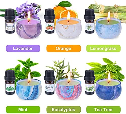 SUPERSUN Candles Making Kit for Adult - Christmas DIY Gift for Beginner, Includes Beeswax, Essential Oils, Dyes, and More DIY Candle Making Supplies, Crafts for Adults - Image 3