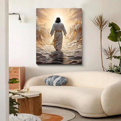 BAWKENTON Jesus Paint by Numbers kit for Adults and Kids - Image 4