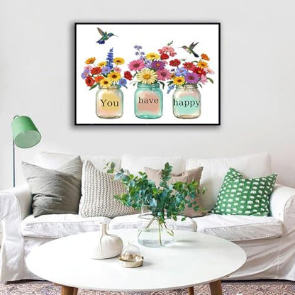Tree Stamped Cross Stitch Kits for Beginners Adults,Landscape Dimensions Needlepoint Art Crafts,Counted Cross Stitch Kits Embroidery Kits for Beginners Adults for Home Decor 11.8x15.7inch - Image 5