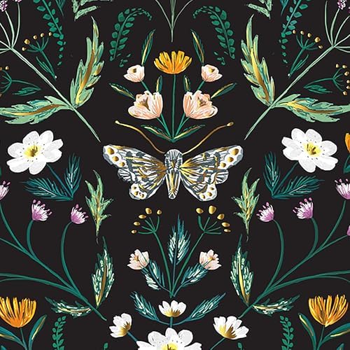 Brea Reese 6pc Scratch Art Paper Pad - Fall Florals Metallic Craft Kit - Image 6