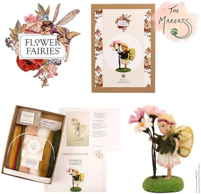 Wizardi Beginner Needle Felting Kit for Adults - Daisy Fairy. Fantasy Felting Kit 12cm Tall. Felting Tools. Wool Felting Supplies. Felt Crafts. Wool Felt. The Makerss - Image 5