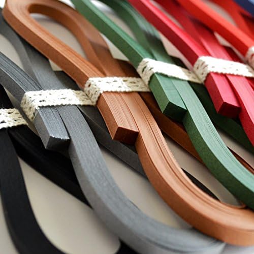 JUYA Quilling Strips Set 1280 Strips 32 Colors TANT Paper 3mm/0.12in - Image 5