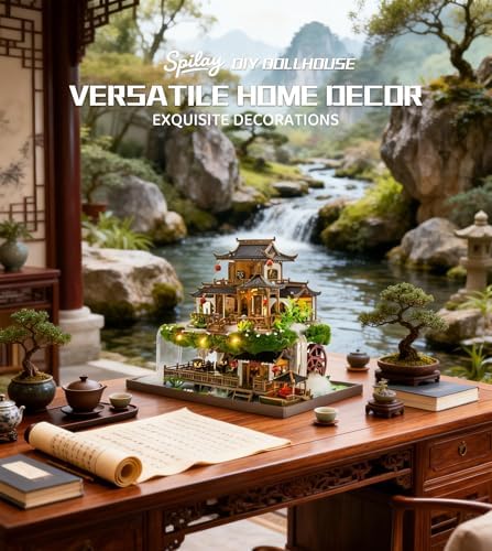 Spilay DIY Miniature House Kit for Adults, Fairyland Miniature Dollhouse - Image 4