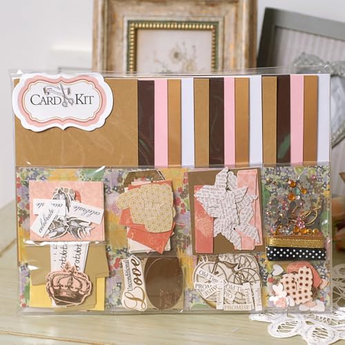 Huralona Greeting Card Making Supplies Envelope Kit Gift Anniversary Craft - Image 6