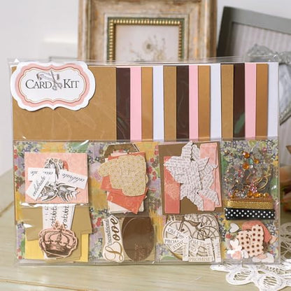 Huralona Greeting Card Making Supplies Envelope Kit Gift Anniversary Craft - Image 6
