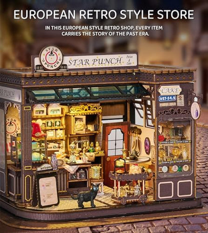 Spilay DIY Miniature House Kit for Adults, Magic Dollhouse Building Kit - Image 5