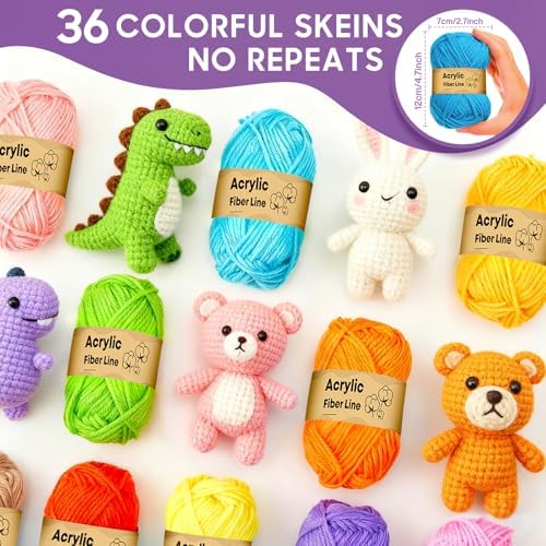 90Pc Portable Crochet Kit Suitable for Beginners & Professionals - Milky - Image 3