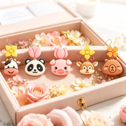 ORIGACH 32 Pcs Mixed Animal Head Polymer Clay Cutters Set - Image 5