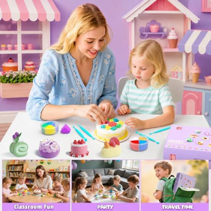 Air Dry Clay Kit -12 Desserts Modeling Clay for Kids Arts and Crafts - Image 2