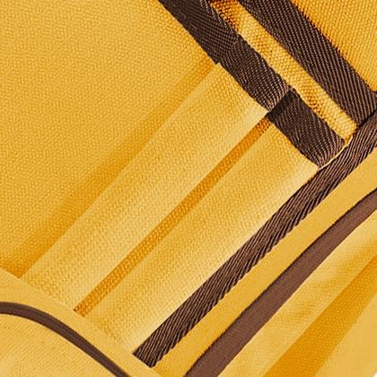 Hearth & Harbor Crochet Bag Organizer – Durable Knitting Bag, Yarn Organizer for Accessories and Supplies, Canvas Yarn Holder, Crochet Carrying Case with Accessories Pouch, Storage Organizer –Mustard - Image 7