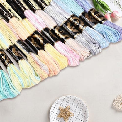12 Skeins 105 Yards Colorful Friendship Bracelet String for Craft - Image 3