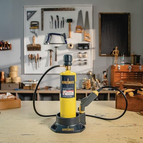 Bernzomatic FirePoint Creator Tool, Precision Flame Hand Torch for use with Bernzomatic MAP-Pro or Propane Fuel (Firepoint Tool + 3 Propane Cylinders) - Image 6