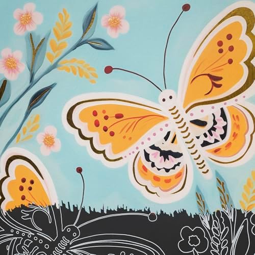 Brea Reese Ethereal Summer Scratch Art Paper Pad - 6 Guided DIY Designs - Image 5