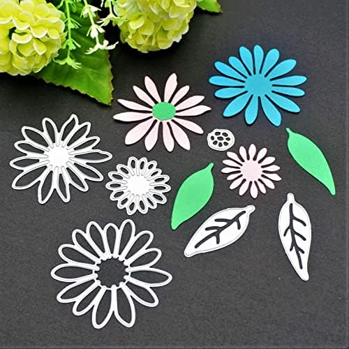Flower Cutting Dies Metal Dies for Card Making Stamps Embossing Stencil Scrapbooking Album Paper DIY Crafts Decor (6 Pieces) - Image 4