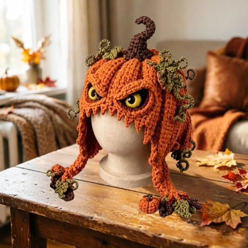 smtsmt Fantasy Hood Hat DIY Crochet Kit Series (Pumpkin) - Image 2