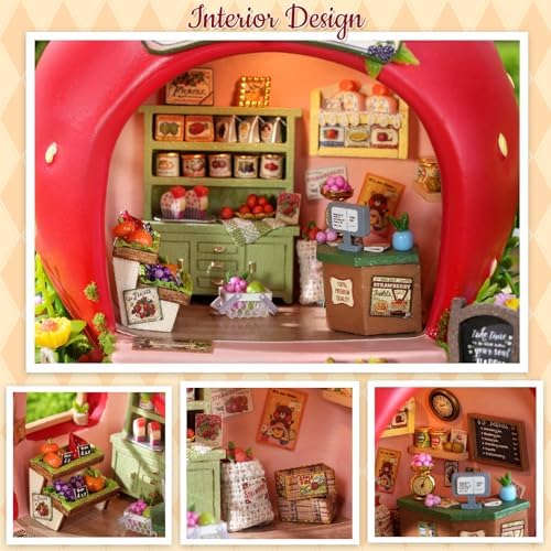 DIY Miniature House Kit with Furniture for Kids Teens Adults Aged 14+ - Image 6