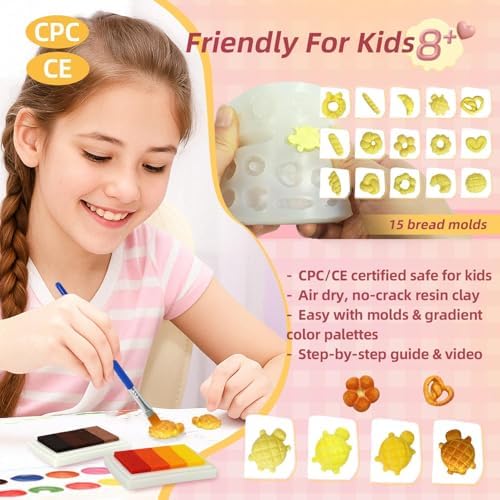 iLAND Craft Kits for Girls Ages 8-12 Fun Clay Bakery, Girls Birthday Gifts - Image 3