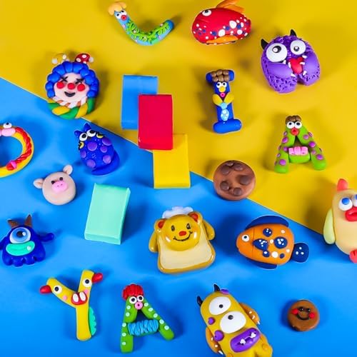CiaraQ Polymer Clay Kit, Mini Modeling Clay Set - Image 3