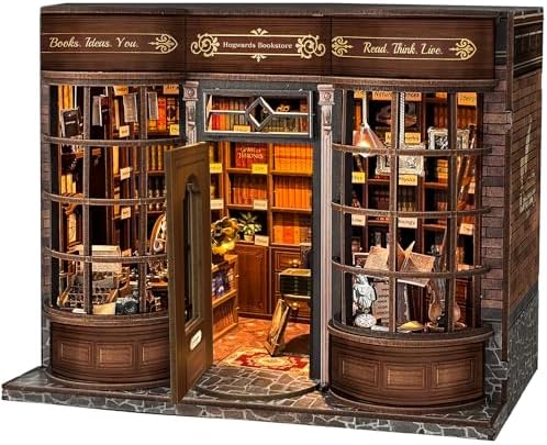 Spilay DIY Miniature House Kit for Adults, Miniature Dollhouse Building Kit by SpilayDIYDollhouseMiniature