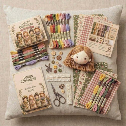 Forest Patchwork DIY Kit Series Beginner Sewing Craft Kit, #C - Image 7
