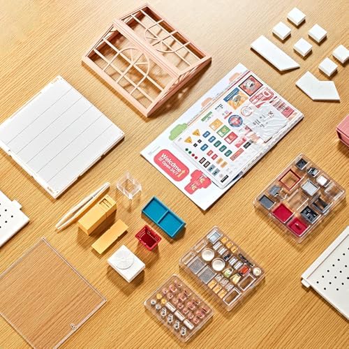 Miniature House Kit, 92-Piece Convenience Store for Kids 8+ - Image 6