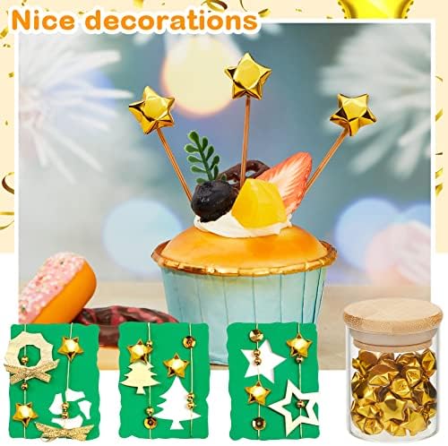 Kigeli 1000 Sheets Origami Star Paper Strips,Gold,Solid Style - Image 3