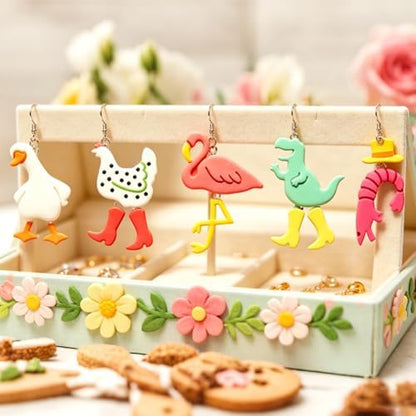ORIGACH 24 Pcs Fun Animals Polymer Clay Cutters Set - Image 5