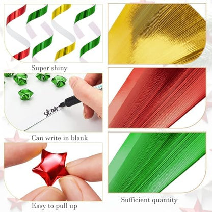 Kigeli 1000 Sheets Origami Star Paper Strips,Stylish Color,Solid Style - Image 6