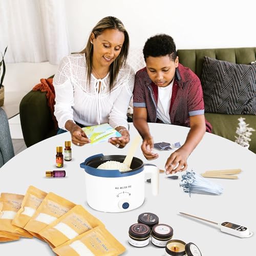 Scented Candle Making Starter Kit with Glass Jars for Adults - Image 6