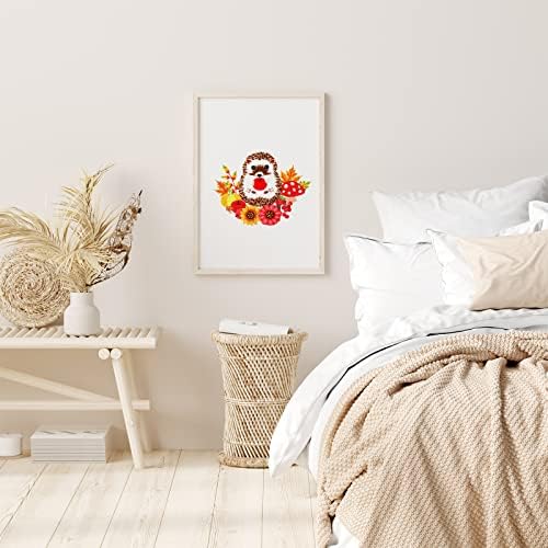 Louise Maelys Cute Hedgehog Embroidery Kit for Beginners Animal Craft - Image 5