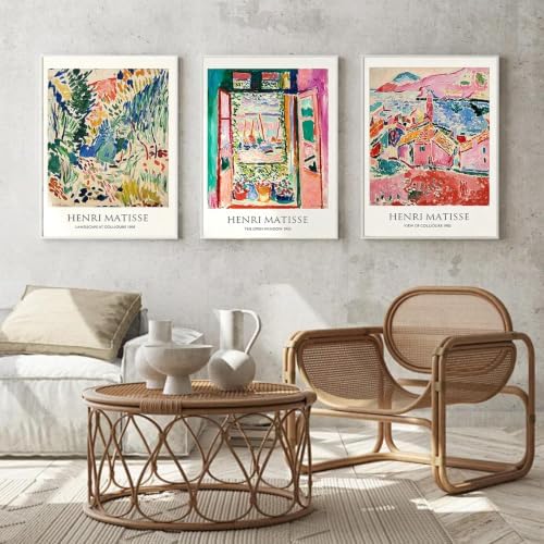 3Pack Cute Matisse Paint by Numbers Kit for Adults Beginner (Without Frame) - Image 2
