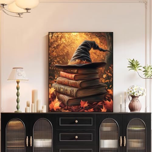 XTCIXAL Paint by Numbers Kit for Adults, Halloween, 16X20 Inch - Image 3