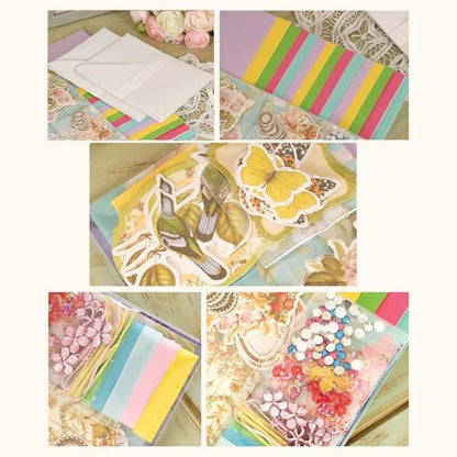 Huralona Greeting Card Making Supplies Envelope Kit Gift Anniversary Craft - Image 5