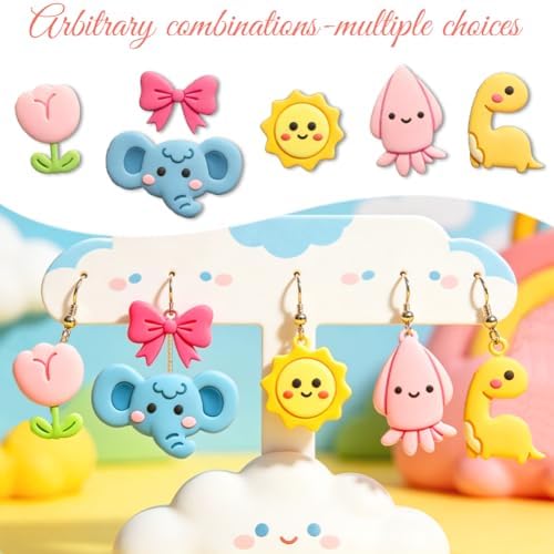 ORIGACH 22 Pcs Cute Elements Polymer Clay Cutters Set - Image 4