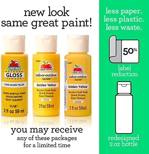 Apple Barrel Gloss Acrylic Paint in Assorted Colors (2-Ounce), 20346 Pure Pink - Image 2