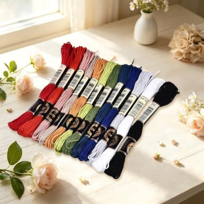 105 Yards Variegated Embroidery Floss for Hand Sewing Making - Image 4