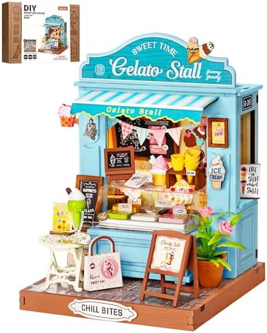 Rolife Summer Ice-Cream DIY Miniature House Kit by Rolife