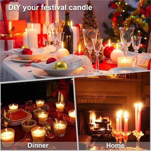 bogniga DIY Soy Wax Candle Making Kit with Beeswax Tools for Beginners - Image 7