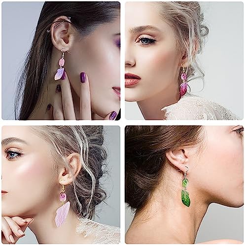 Attuslla Silicone Resin Earring Molds with Jump Rings for DIY Jewelry Making, Pendant, Earrings - Image 6