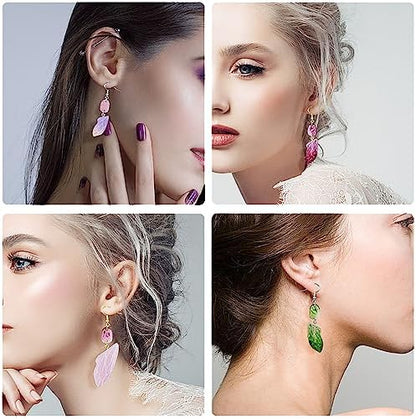 Attuslla Silicone Resin Earring Molds with Jump Rings for DIY Jewelry Making, Pendant, Earrings - Image 6