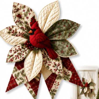 JMHKKUJ Large Patchwork Bow Sewing Kit, Farmhouse Fabric Folded Flower by Unknown