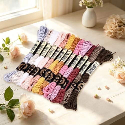 105 Yards Embroidery Variegated Floss for Hand Sewing Making - Image 4