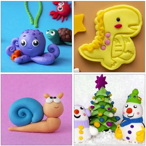 Tomorotec 100PCS Polymer Clay Value Pack 82 Colors in Bulk - Image 6