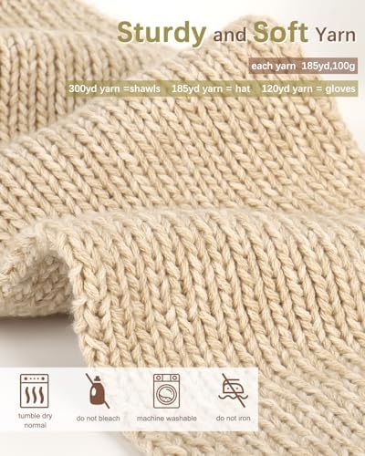 Katech Knitting Kit for Beginner- Learn to Knit Kit for Adults & Kids - Image 5
