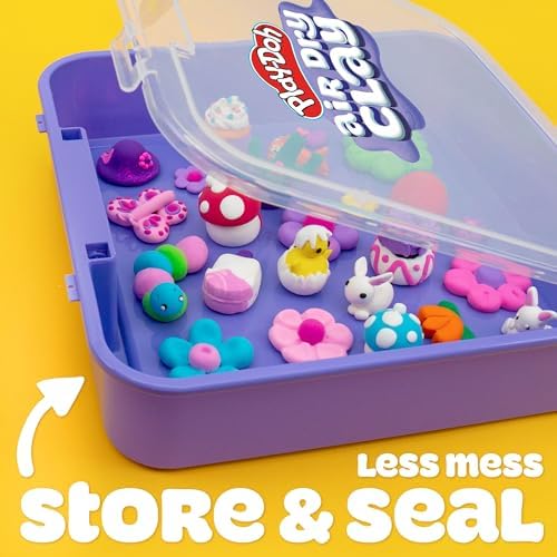 Play-Doh Air Dry Clay Case, Scented Variety Pack, 13 Air-Dry Clays, Fun Molds, Wiggly Eyes, and Sculpting Tool, Arts and Crafts Supplies, Modeling Clay, Fun Kids Activities, Pottery - Image 5