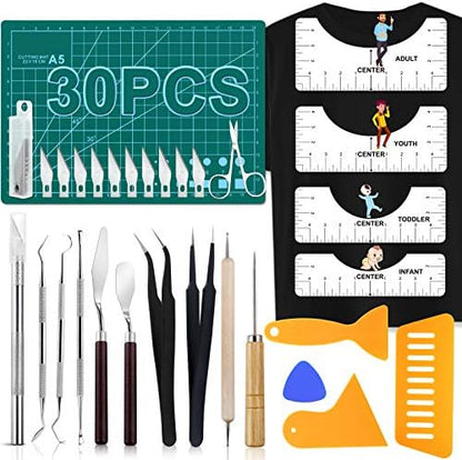 NEOACT 30 PCS Weeding Tools for Vinyl, Precision Craft Tools Set by NEOACT