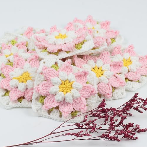 Yarn for Crocheting and Knitting 12 * 1.76 Oz (50G) /195yd, Soft Yarn 60% Cotton 40% Acrylic Fine Crochet kit Suitable for Making Granny Squares and amigurumi (Color Intrigue) - Image 7
